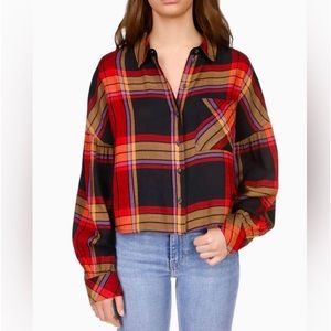 Sanctuary cropped blouse